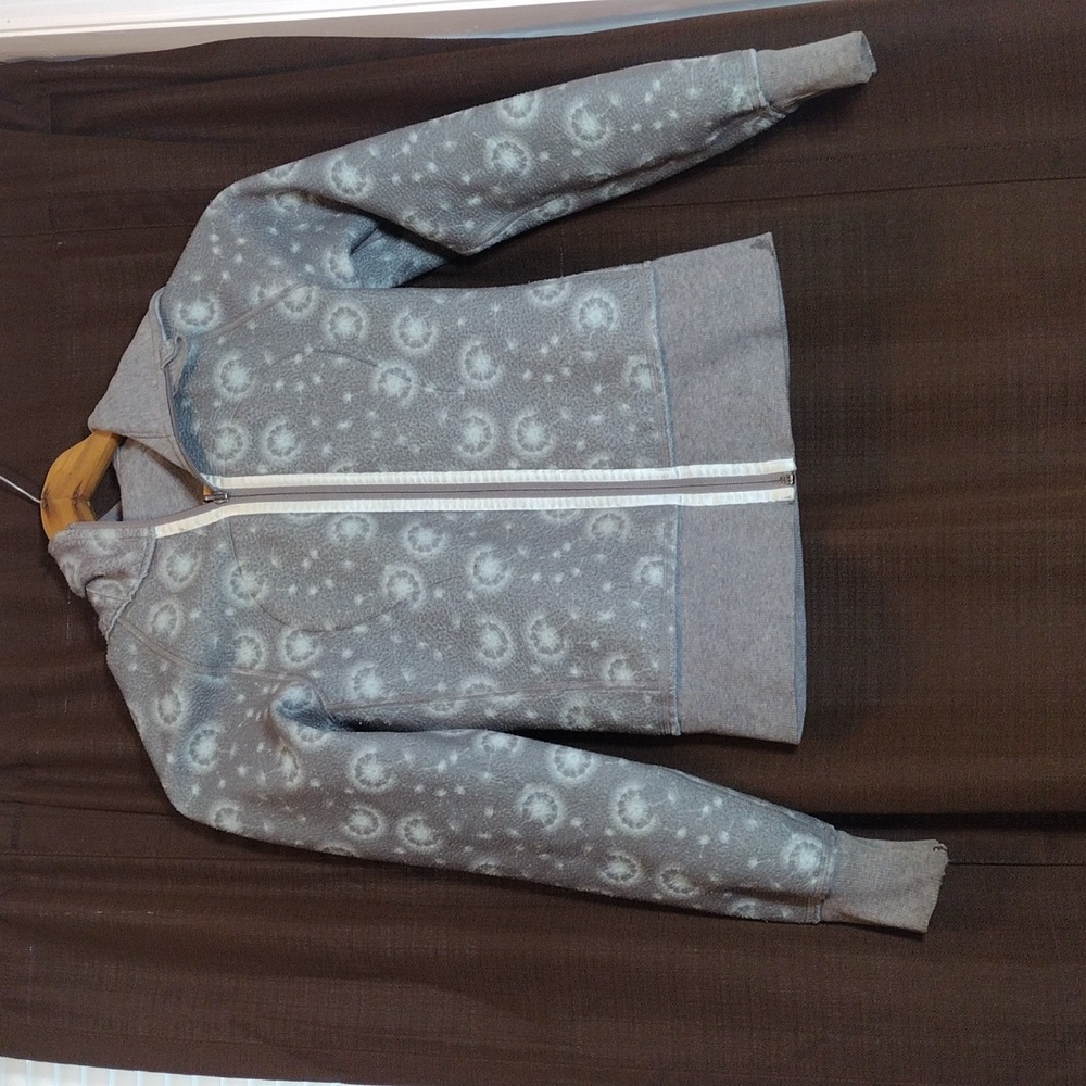 Lululemon Reversible Gray Zip-Up - image 6